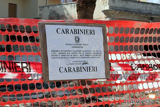 cantiere edile sequestro carabinieri roma